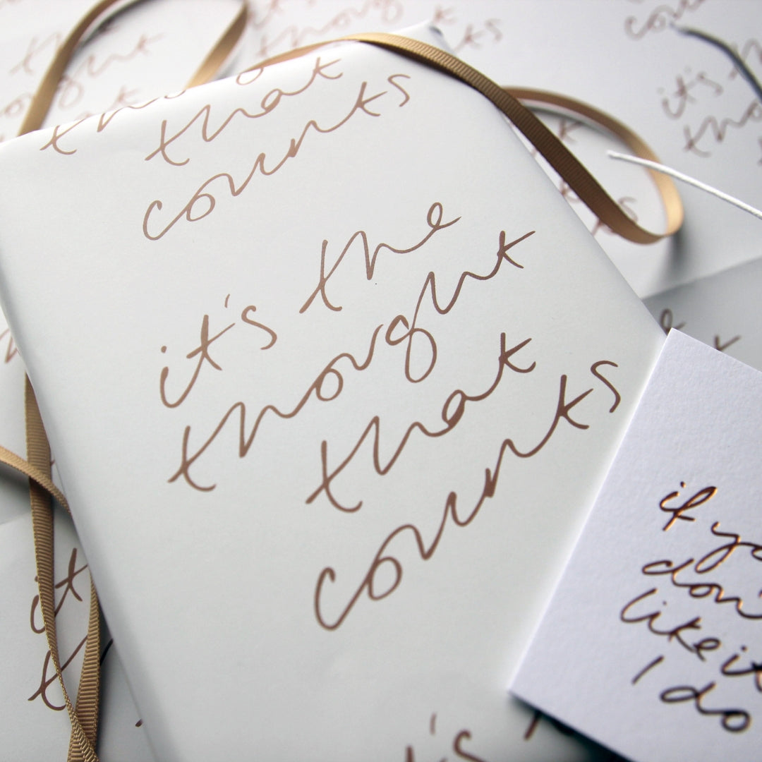 It’s The Thought That Counts Wrap - 2 Sheets