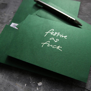 Festive As Fuck - Cash Card