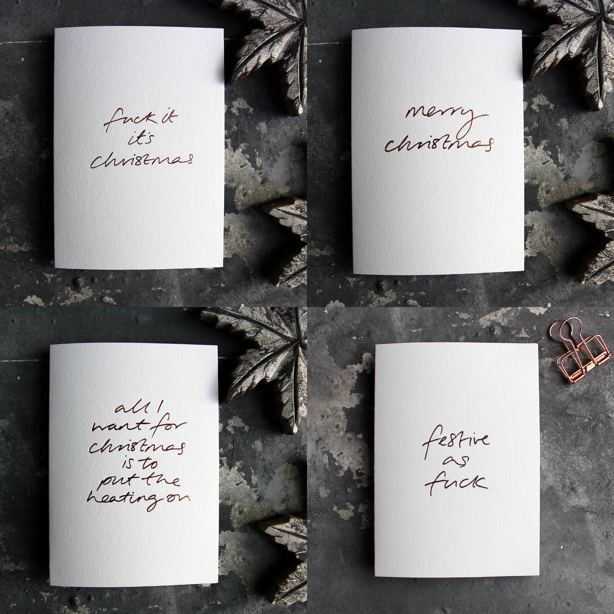 Send A Christmas Card - Handwritten note + postage included
