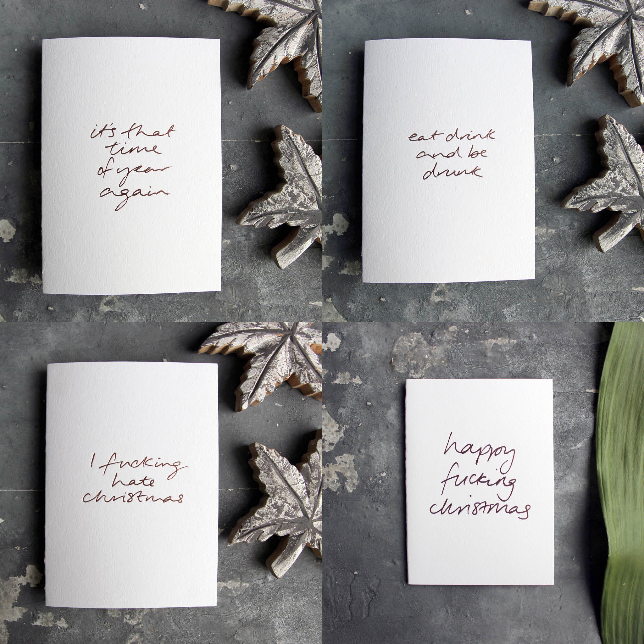 Send A Christmas Card - Handwritten note + postage included