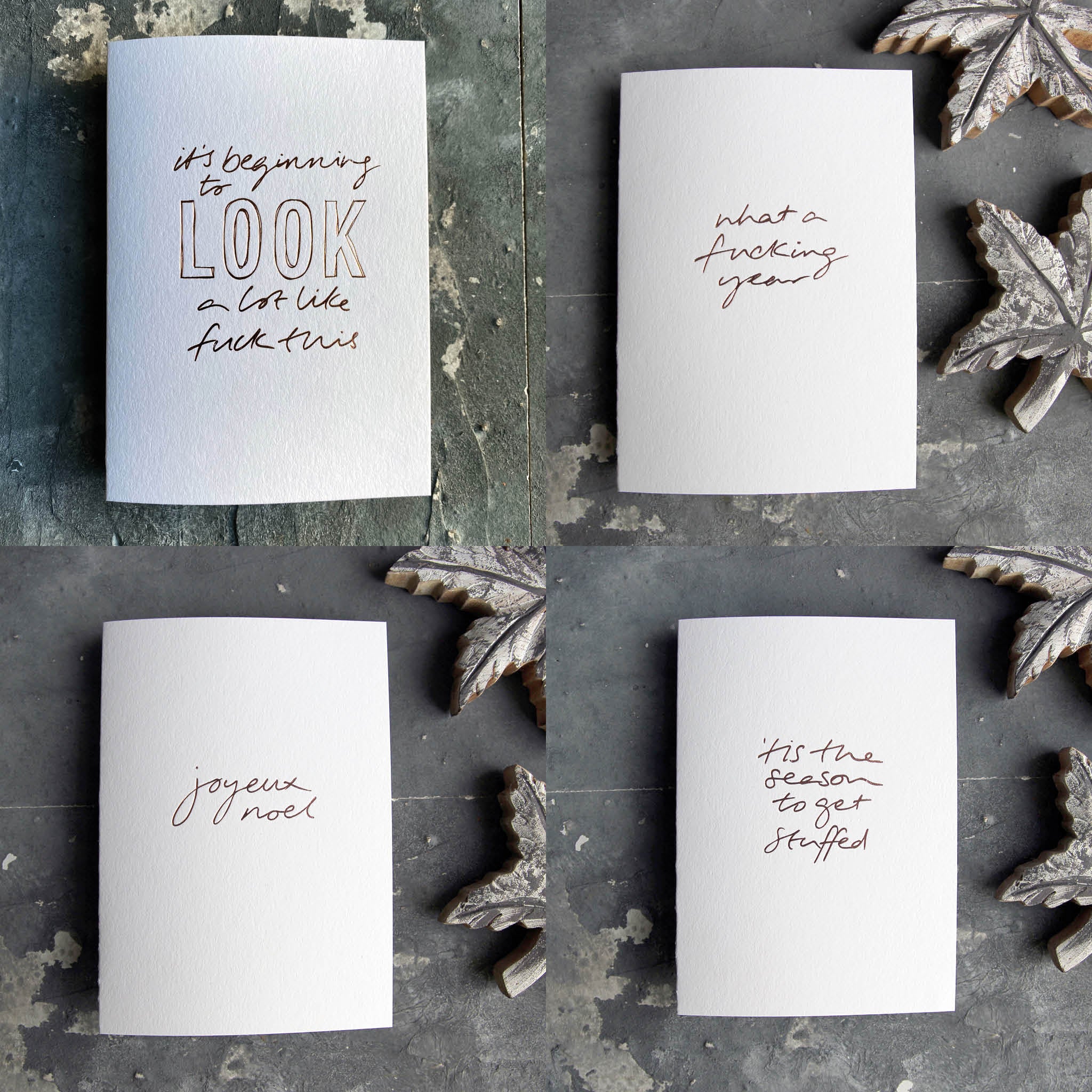 Send A Christmas Card - Handwritten note + postage included