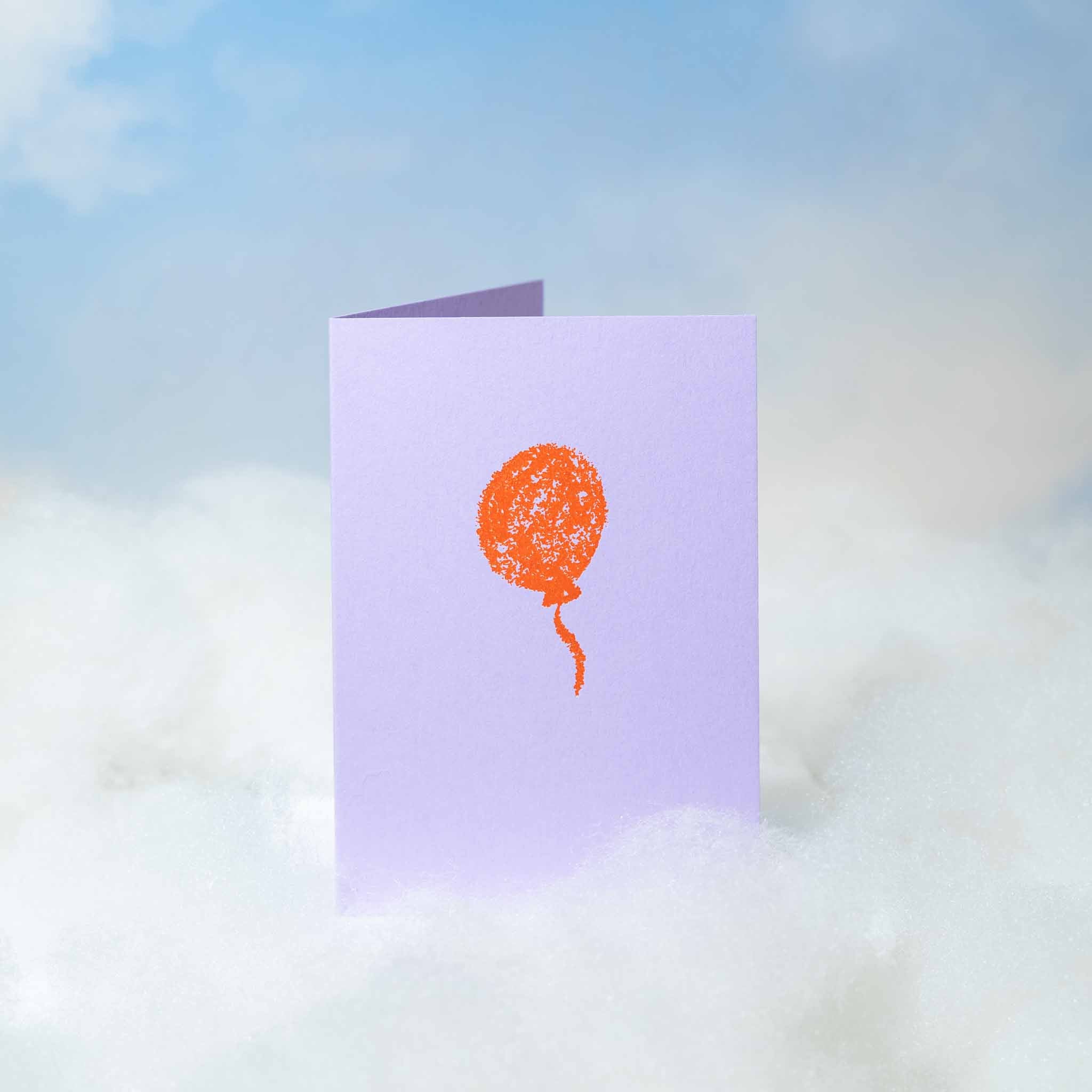 Balloon - Hand Foiled Card