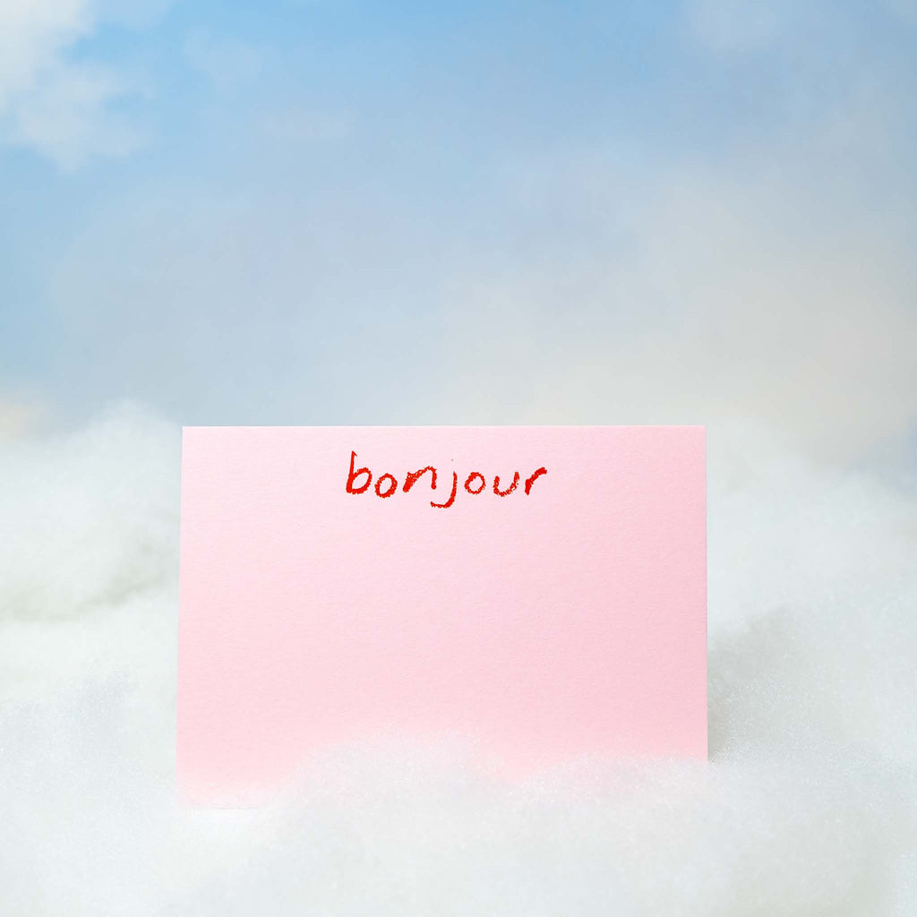 Bonjour - Hand Foiled Notecard Set