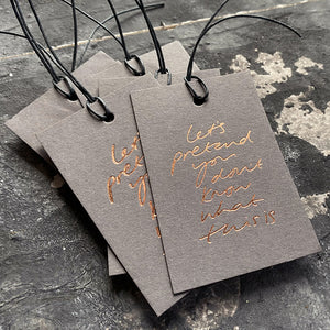 Let's Pretend You Don't Know What This Is - Gift Tags