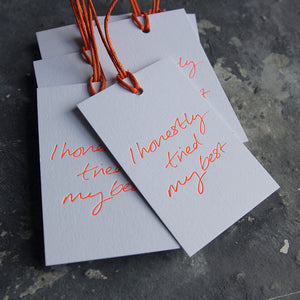 I Honestly Tried My Best - 6 Gift Tags