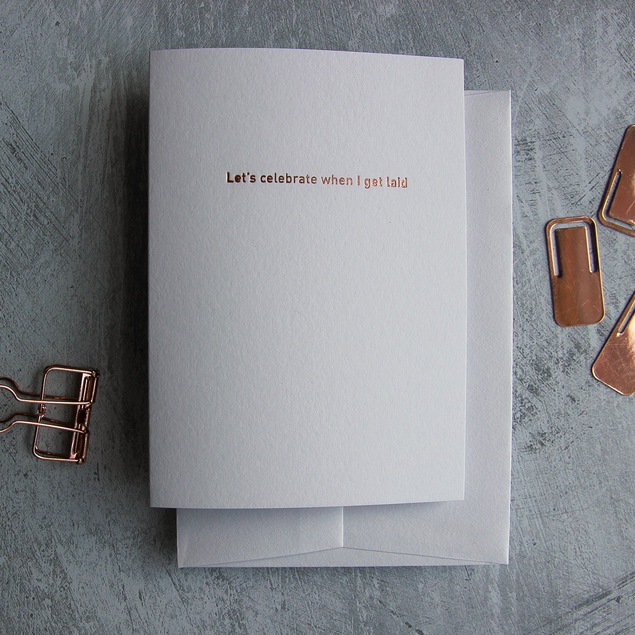 Let's celebrate when I get laid - Typo Set