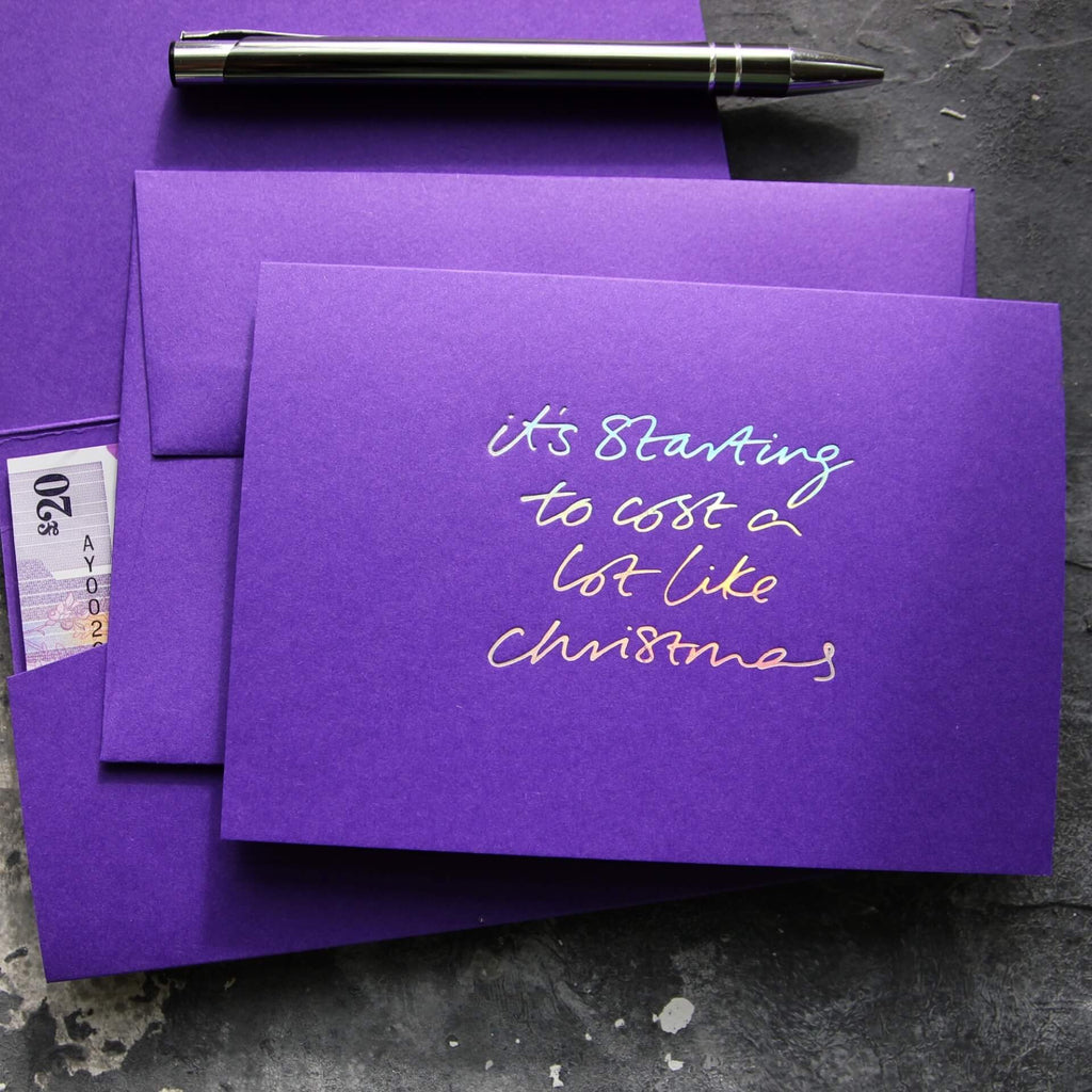It's Starting To Cost A Lot Like Christmas - Cash Card
