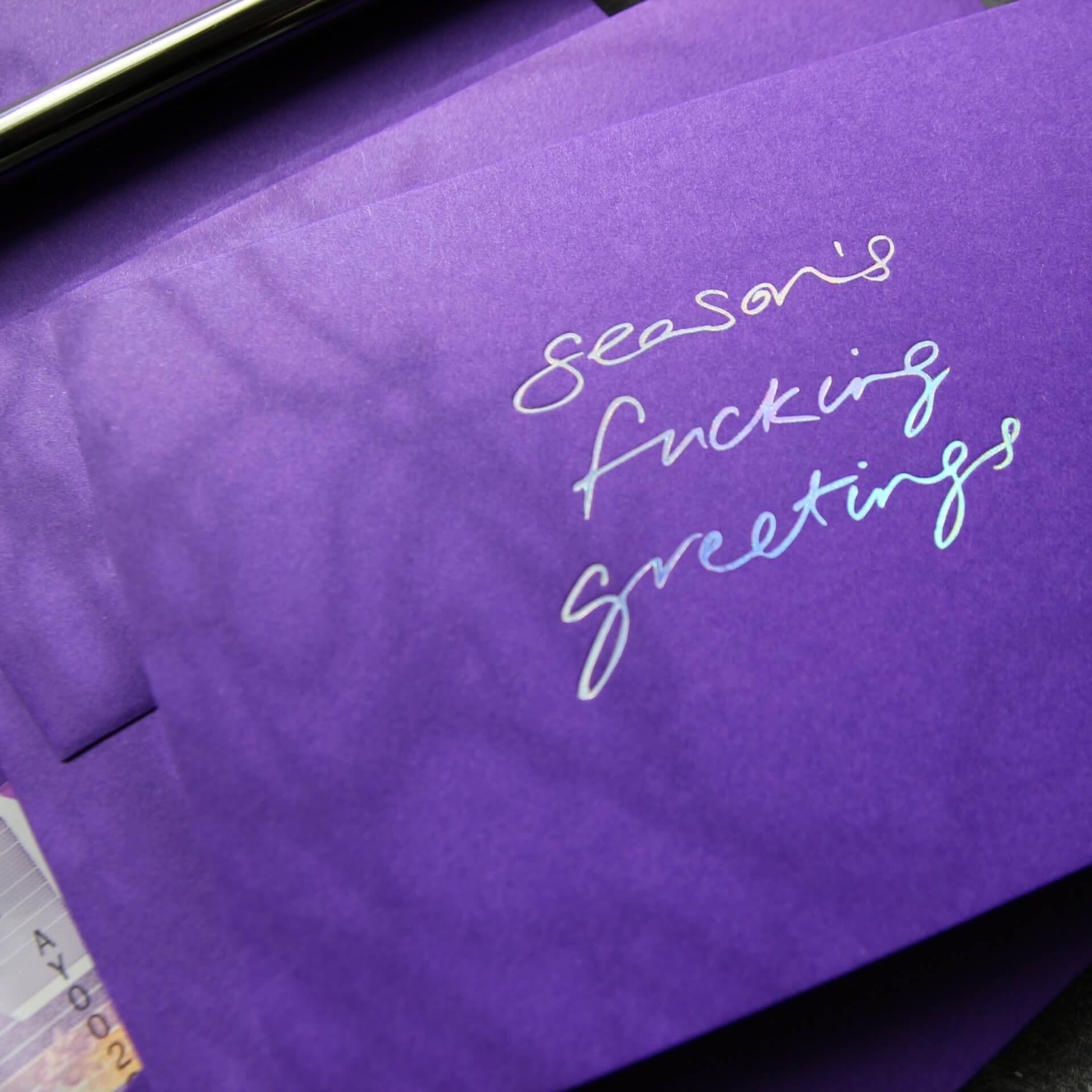 Season's Fucking Greetings - Cash Card