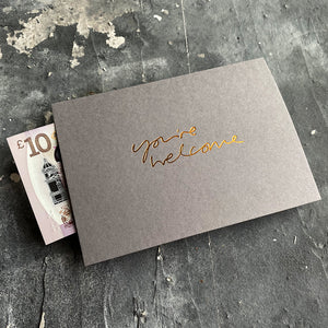 You're Welcome - Cash Card
